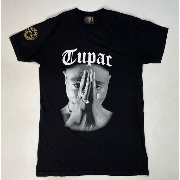 Cross Colours Shirts Crosscolours 2pac Tupac Shakur Tshirt Men